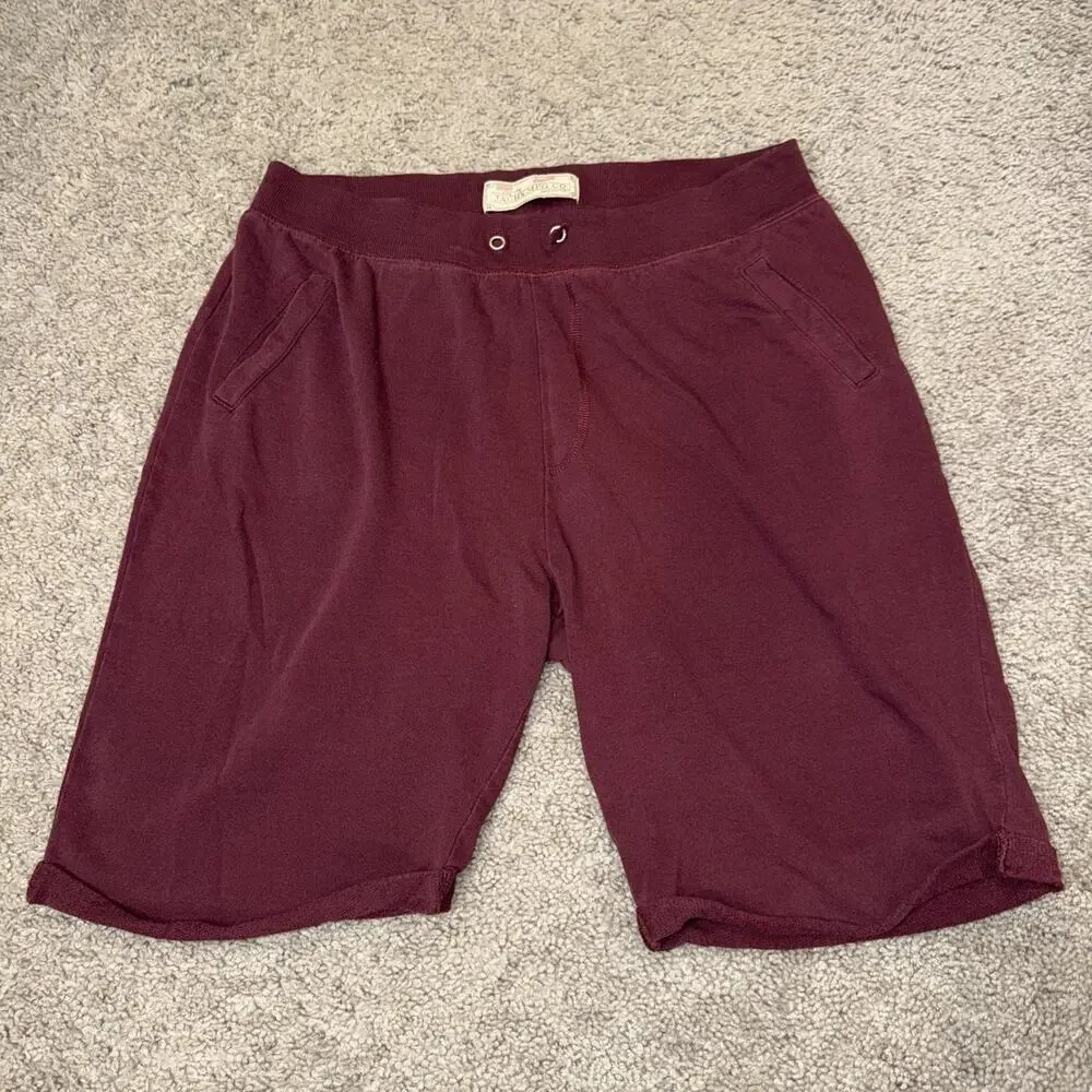Men’s Jacks Mfg Co Maroon Soft Shorts‎ Size: L